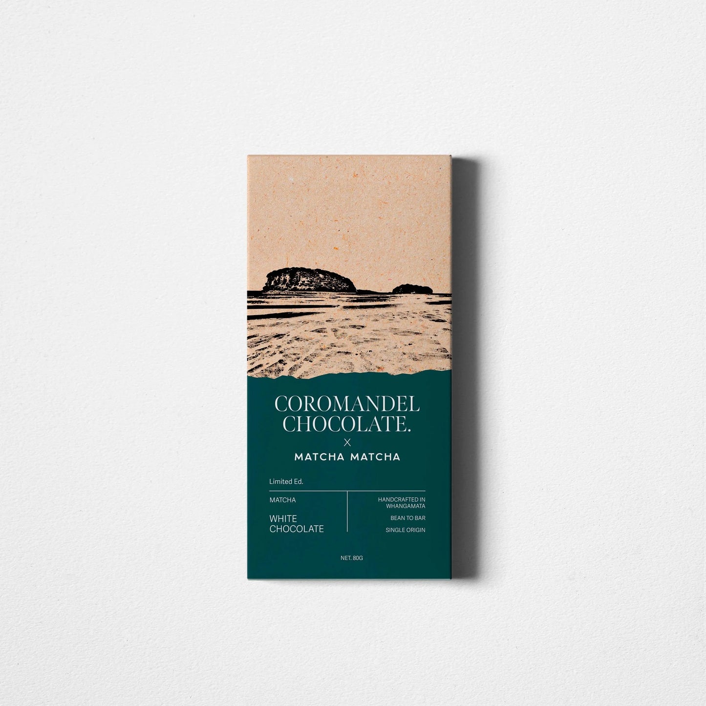 Coromandel Chocolate White Chocolate with Matcha Matcha Lmt ed. 80gm