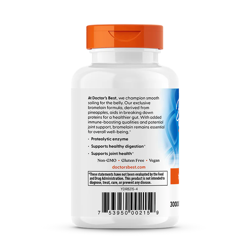 Doctor's Best Bromelain 3000GDU 90 Veggie Caps