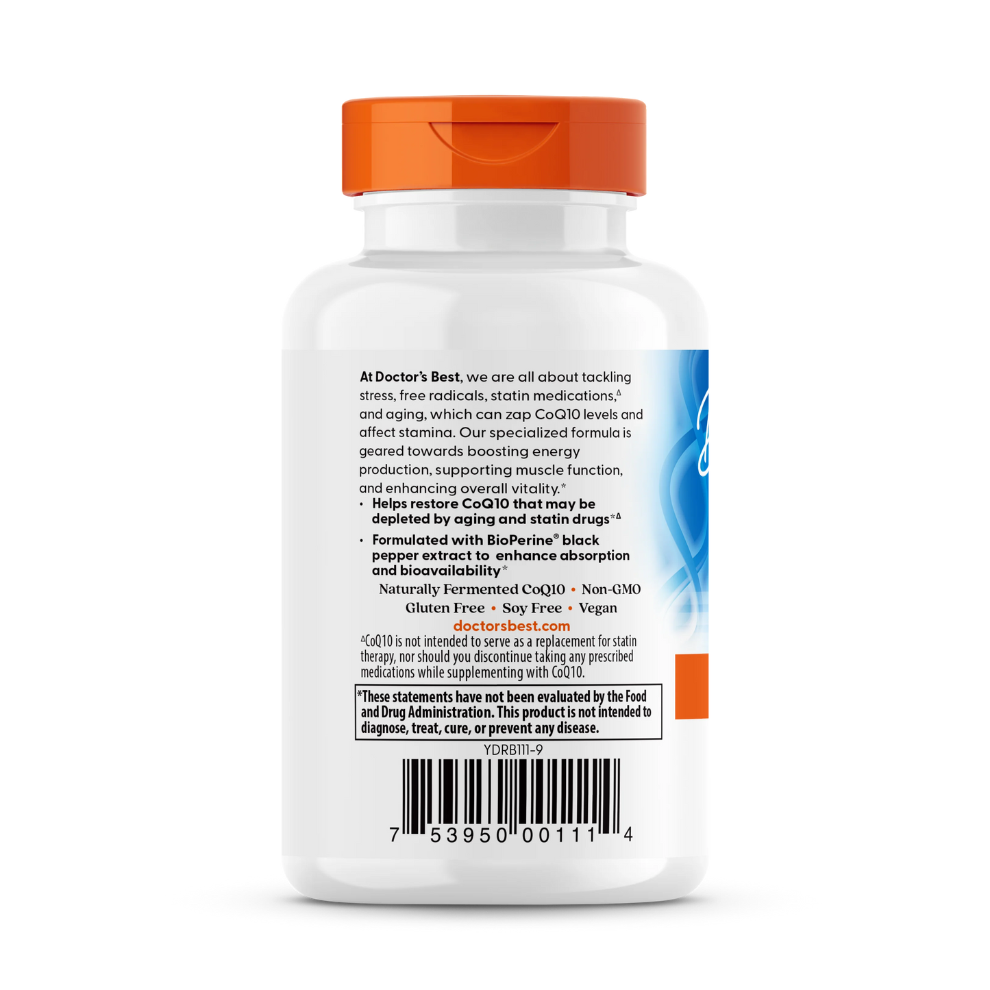 Doctor's Best High Absorption COQ10 200mg 60 VCaps