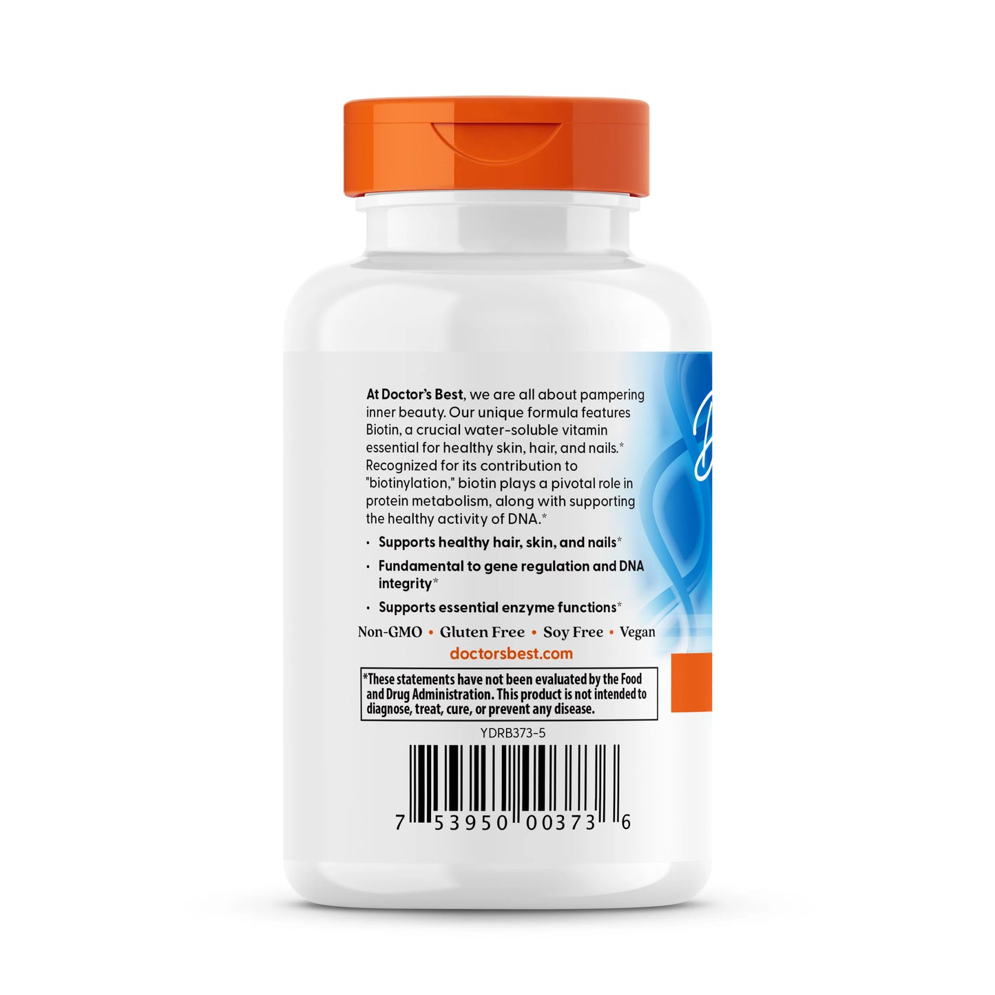 Doctor's Best Biotin (10,000mcg) 120 Veggie Caps