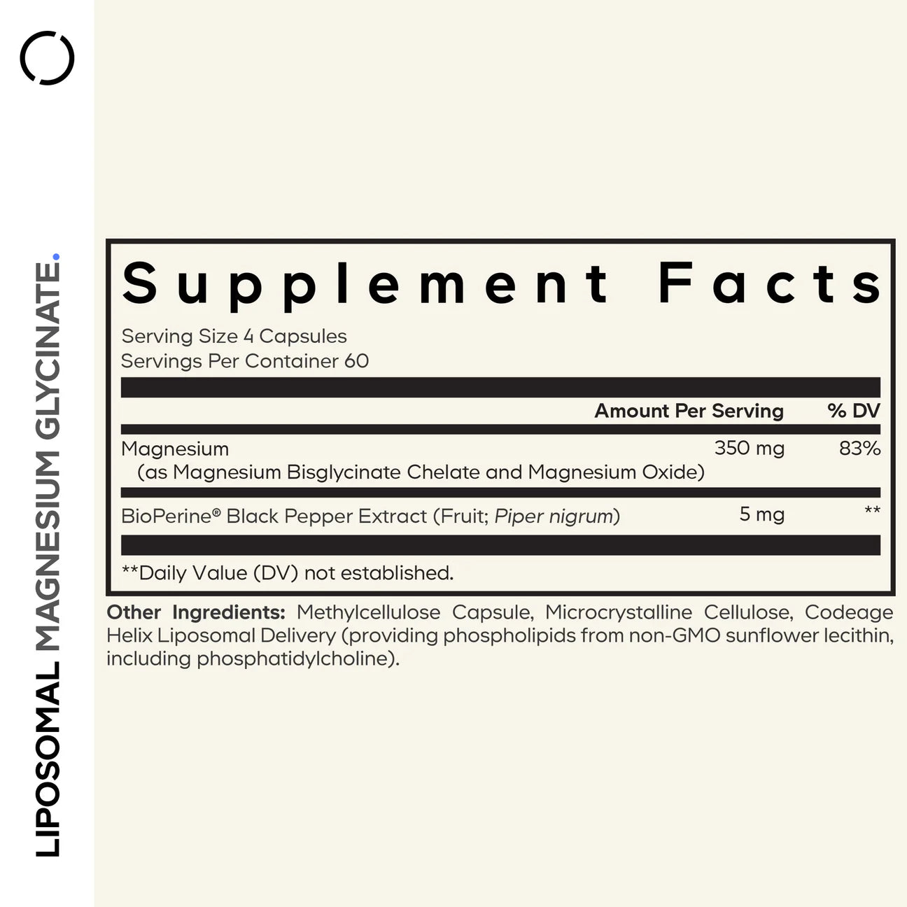 CodeAge Liposomal Magnesium Glycinate 240caps