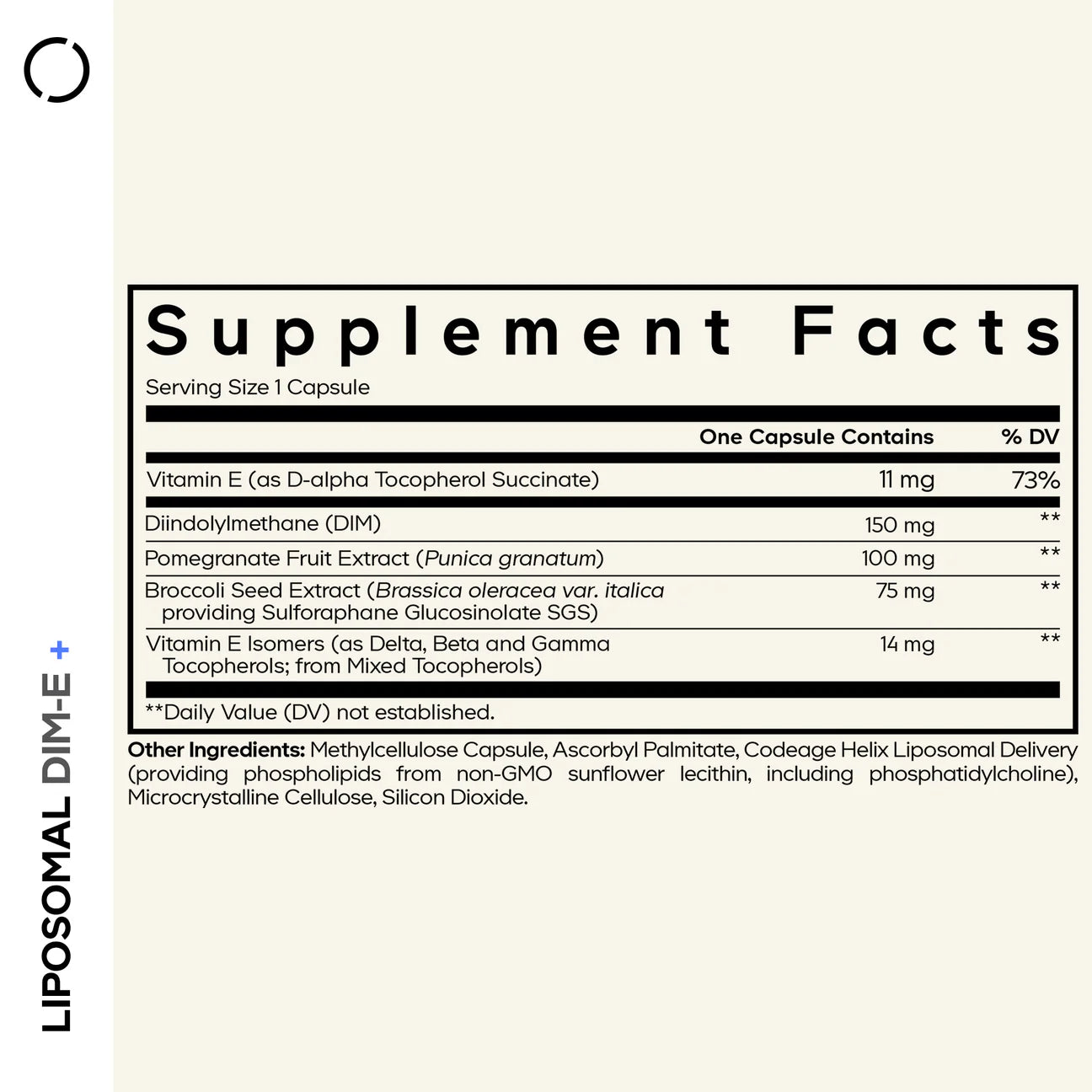 CodeAge Liposomal DIM-E 120caps