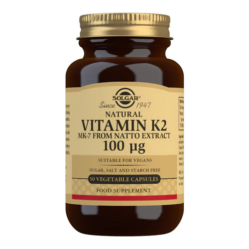 Solgar Vitamin K2 100 mcg 50 Vcaps