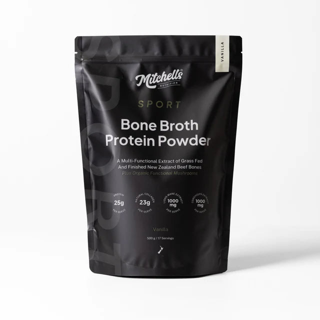 Mitchell's Sport Bone Broth Protein Vanilla 500gm