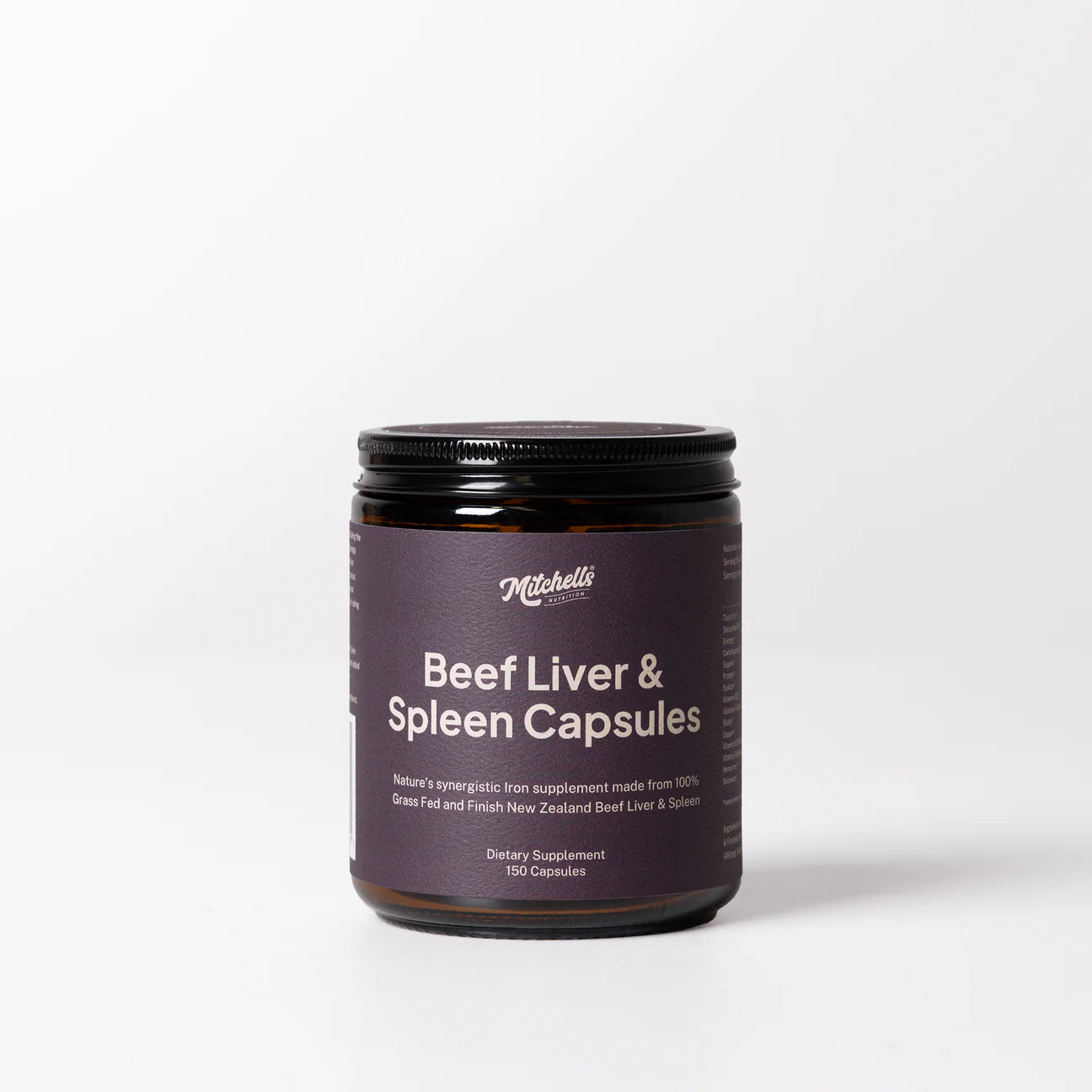 Mitchell's Beef Liver and Spleen Capsules