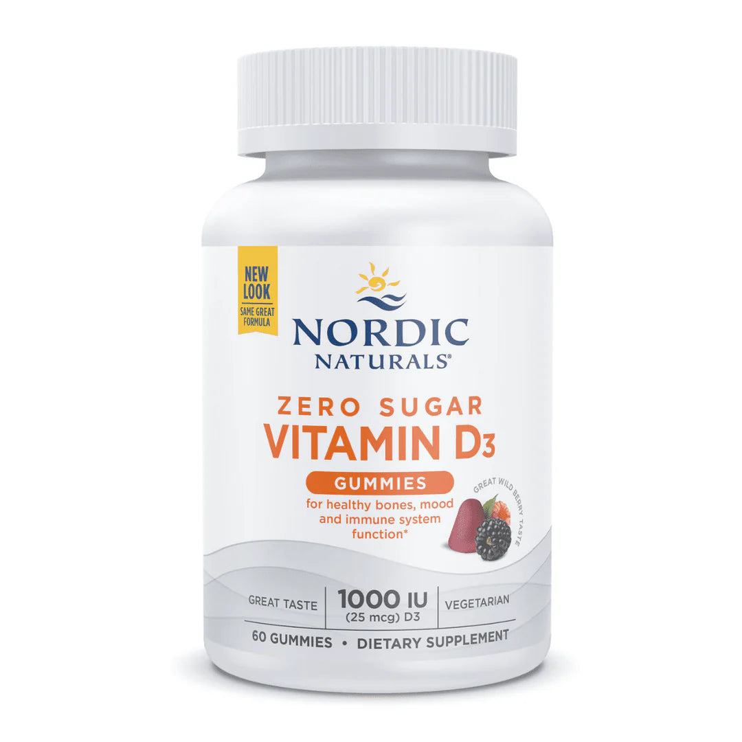 Nordic Zero Sugar Vitamin D3 Gummies 60 gummies