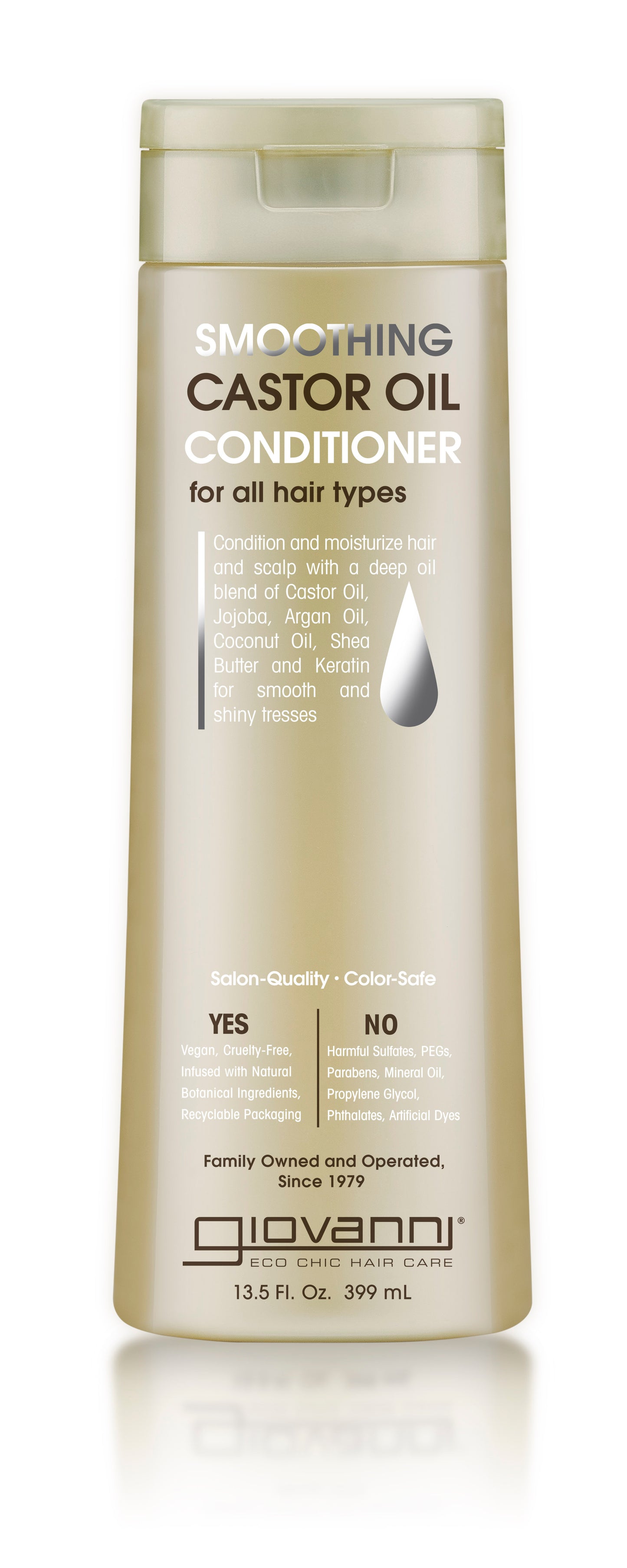 Giovanni Smoothing Castor Oil Conditioner 399ml