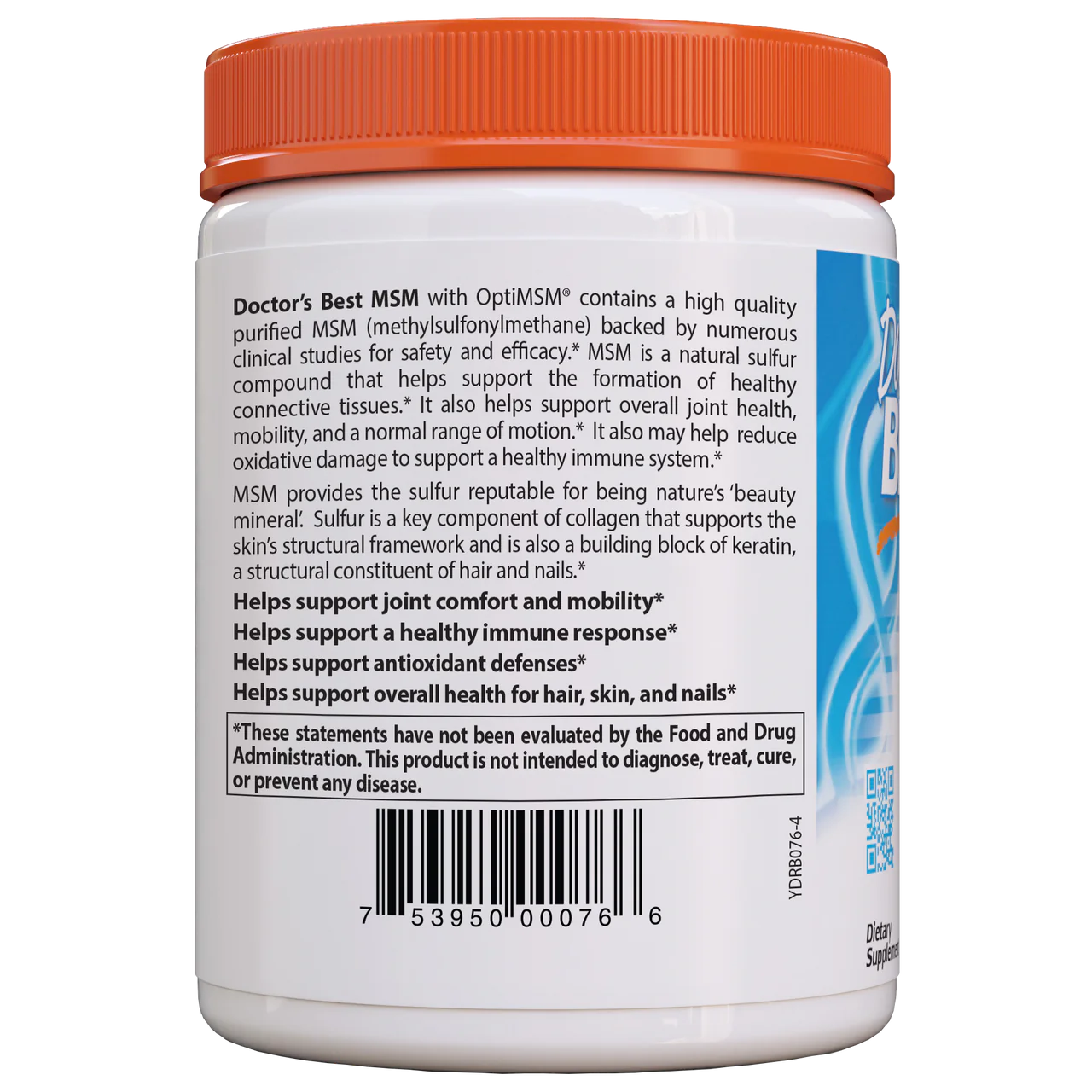 Doctor's Best MSM Powder 250g