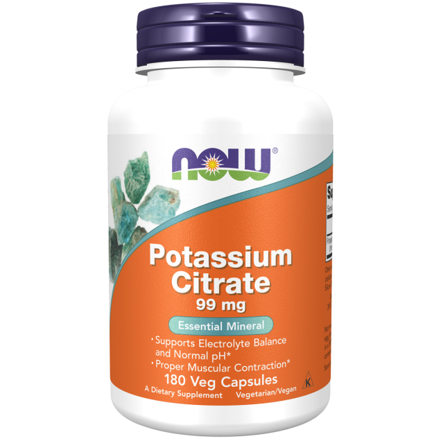 NOW Potassium Citrate 99mg 180C