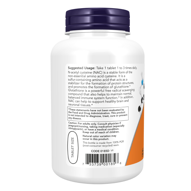 NOW NAC 1000mg 120T