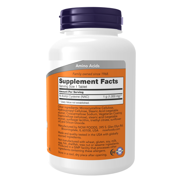 NOW NAC 1000mg 120T