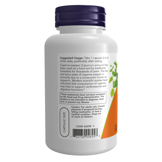 NOW Cayenne 500mg 100vc