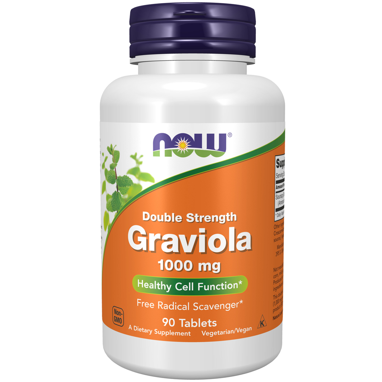 NOW Graviola Double Strength 1000mg 90T