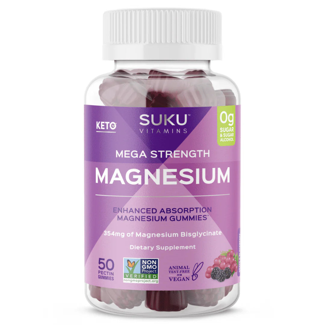 SUKU Mega Magnesium 50 gummies