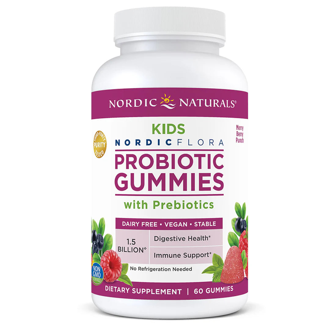 Nordic Flora Probiotic - Merry Berry Punch 60 gummies