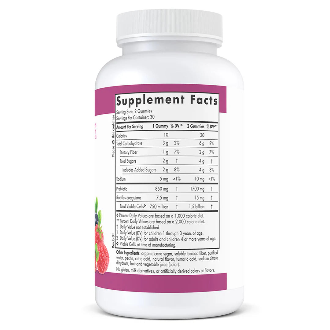 Nordic Flora Probiotic - Merry Berry Punch 60 gummies