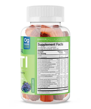 SUKU Teen Boy Total Multi 60 gummies