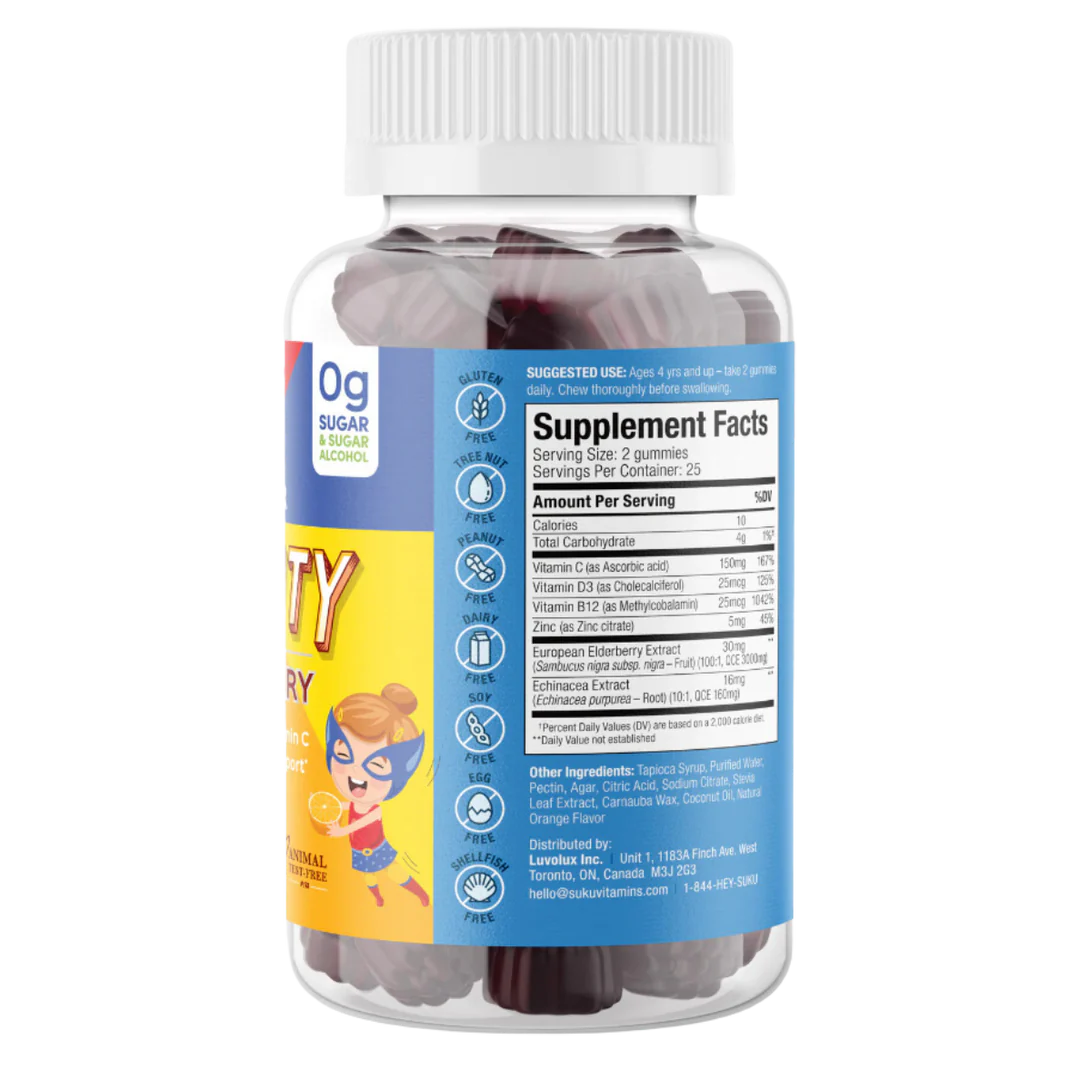 Kids Super Immunity 50 gummies
