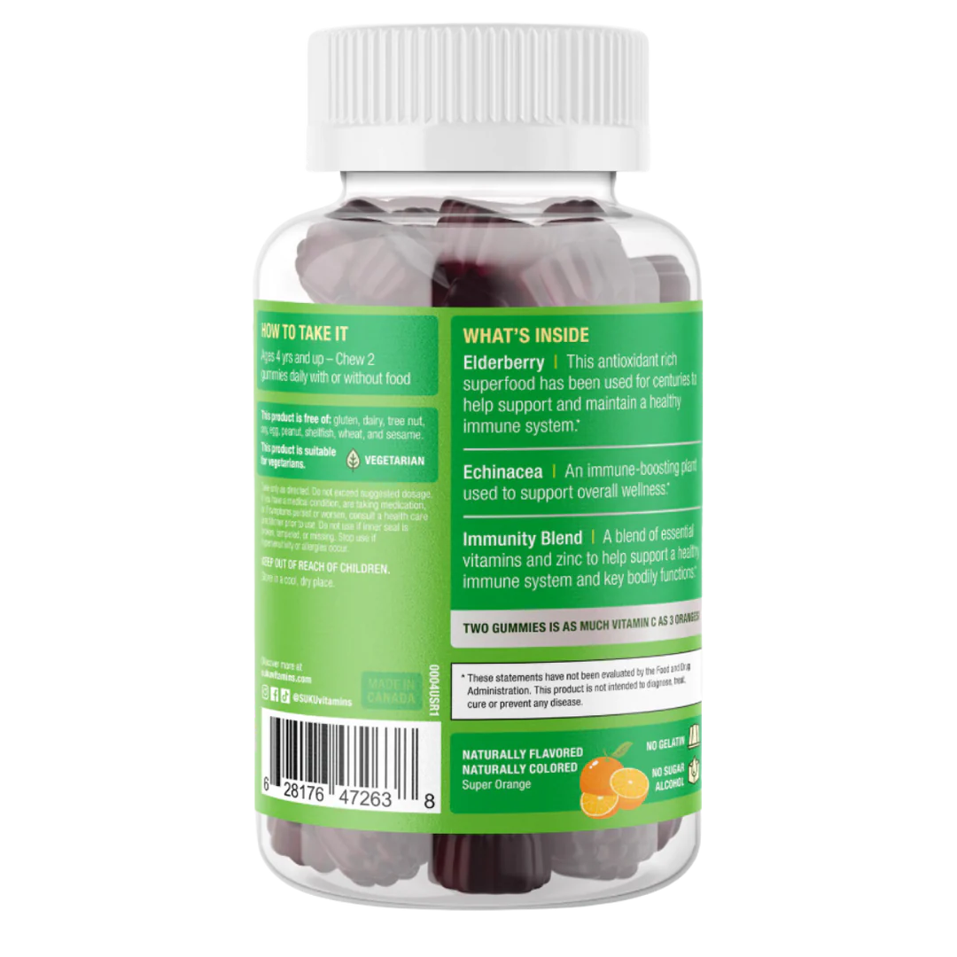 SUKU Kids Super Immunity 50 gummies