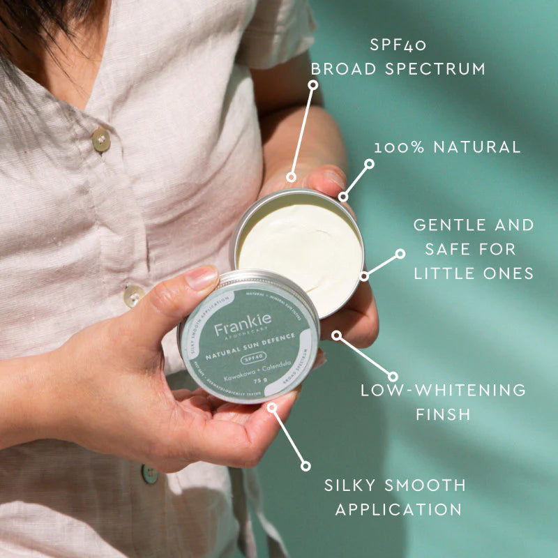 Frankie Sun Defence SPF40. 75 gm