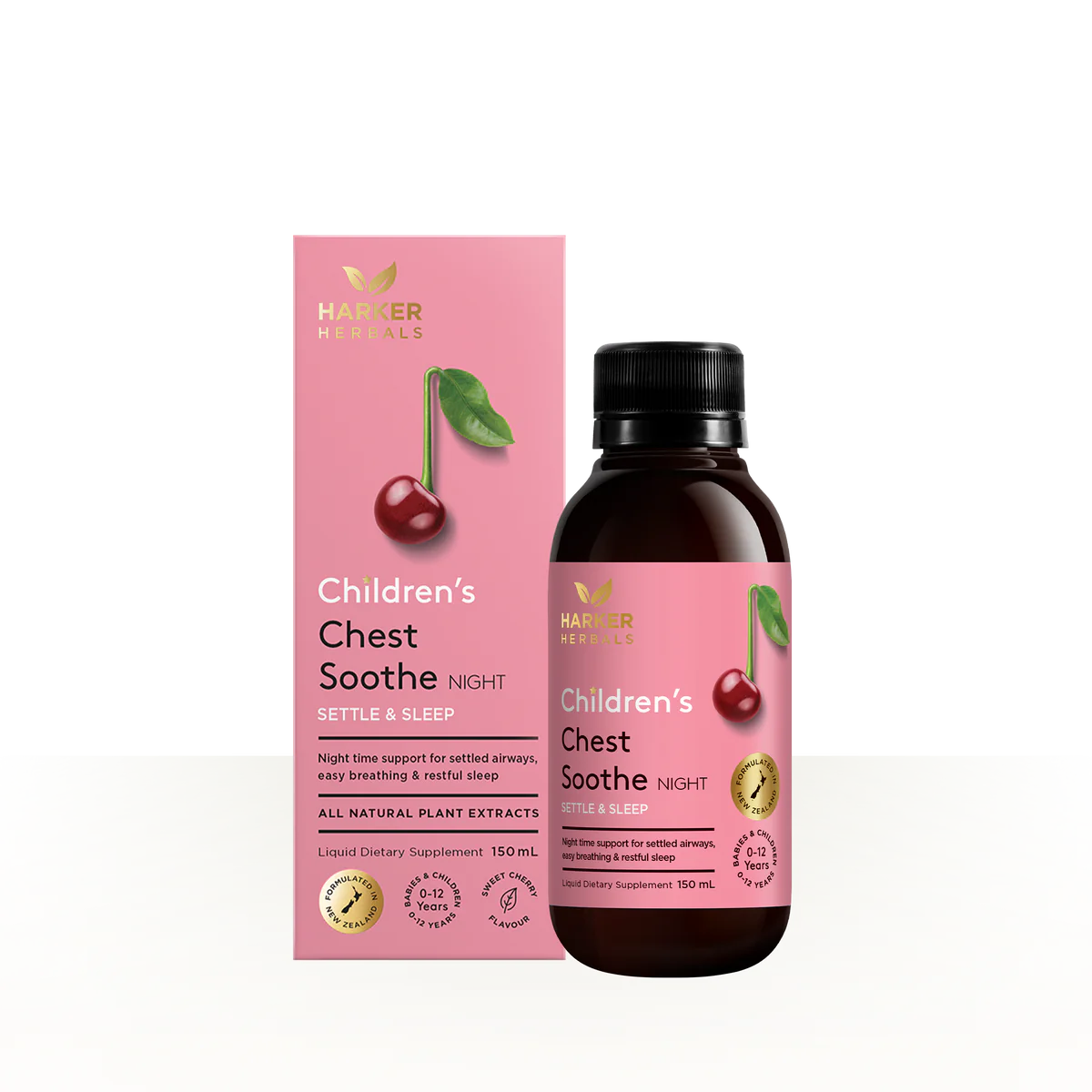 Harker's Childrens Chest Soothe night 150ml