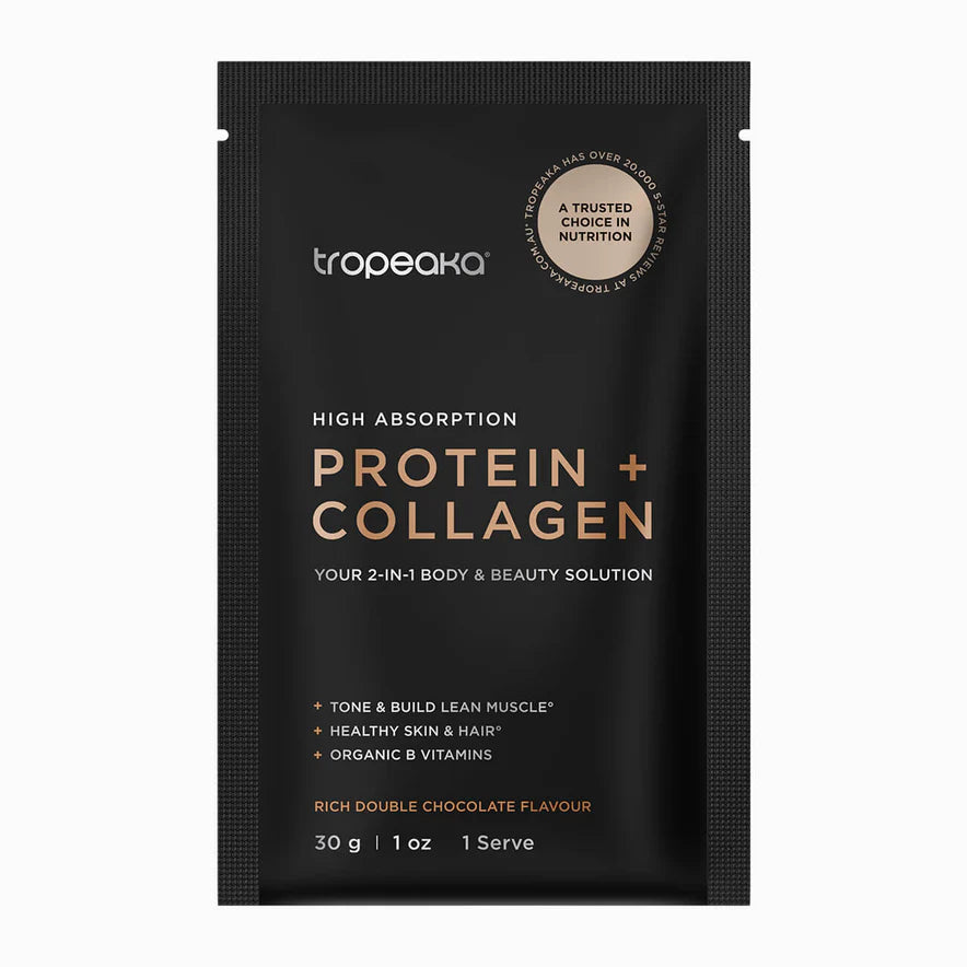 Tropeaka Protein+Collagen 30g Chocolate Flavour