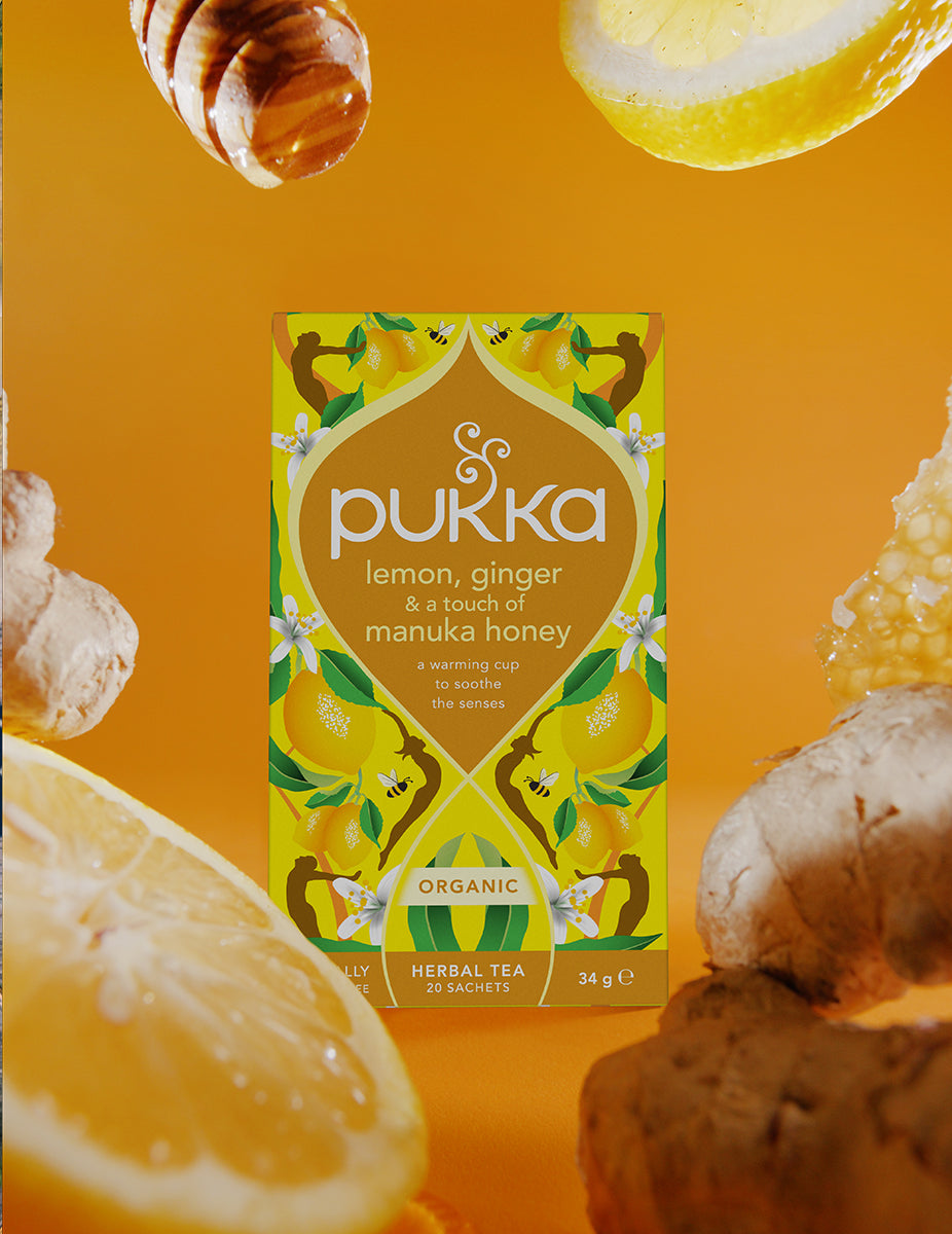 Pukka Lemon/Ginger & Manuka Honey 20 Tea bags