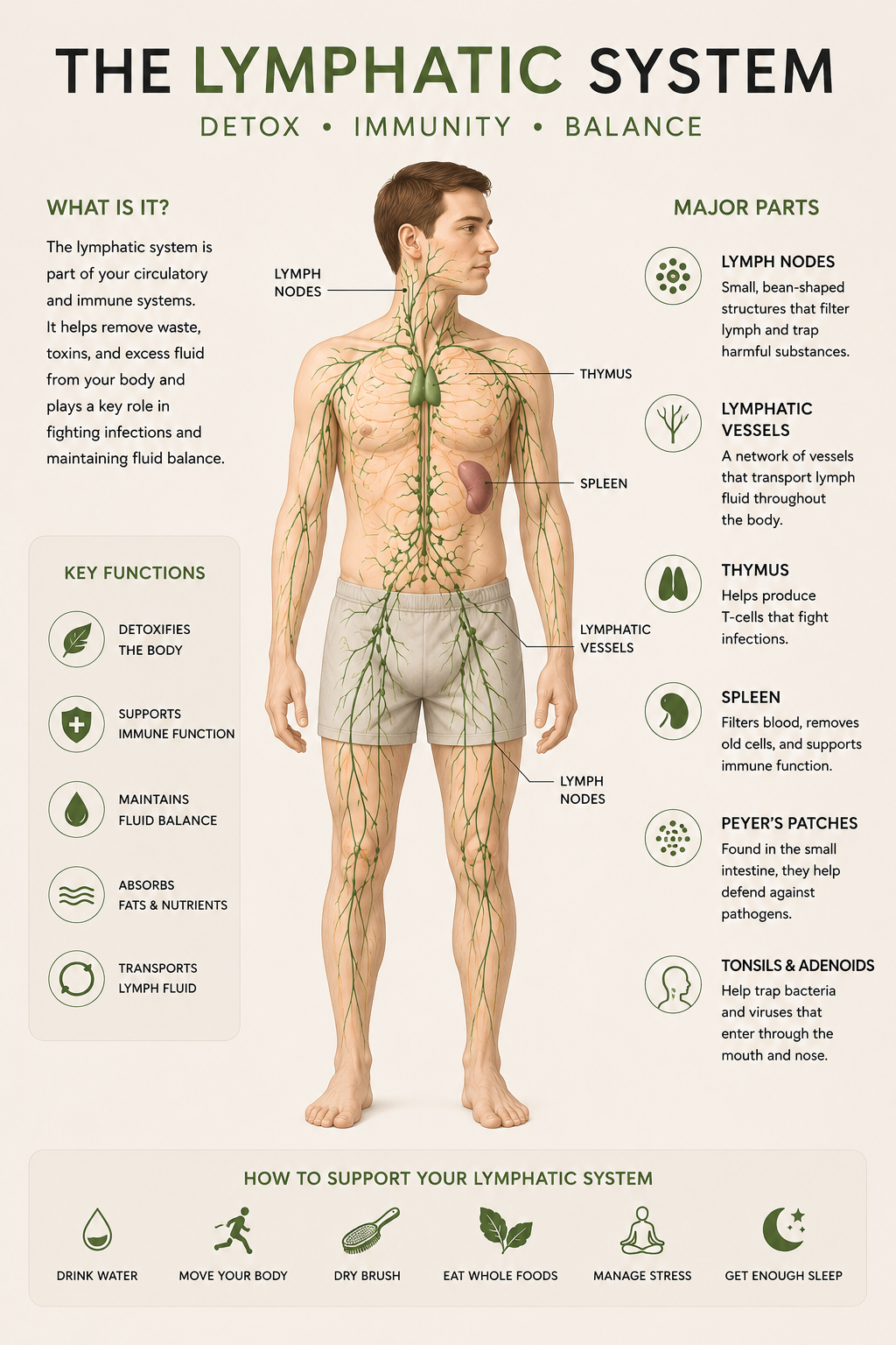 The Lymphatic System: Your Body's Hidden Drainage Network