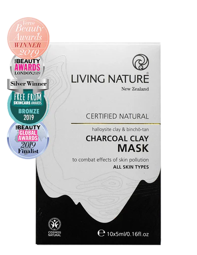 Living Nature Charcoal Clay Mask