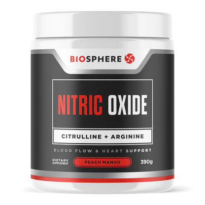 Biosphere Nitric Oxide, Peach Mango, 390g