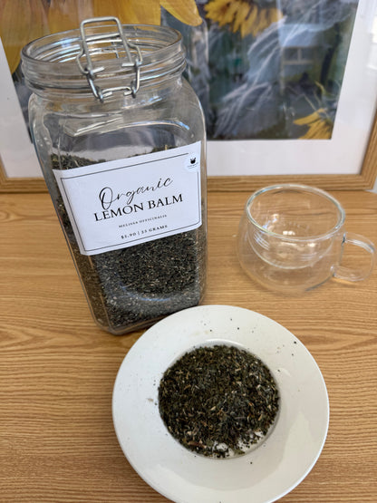 TWS Lemon Balm Org 25gm