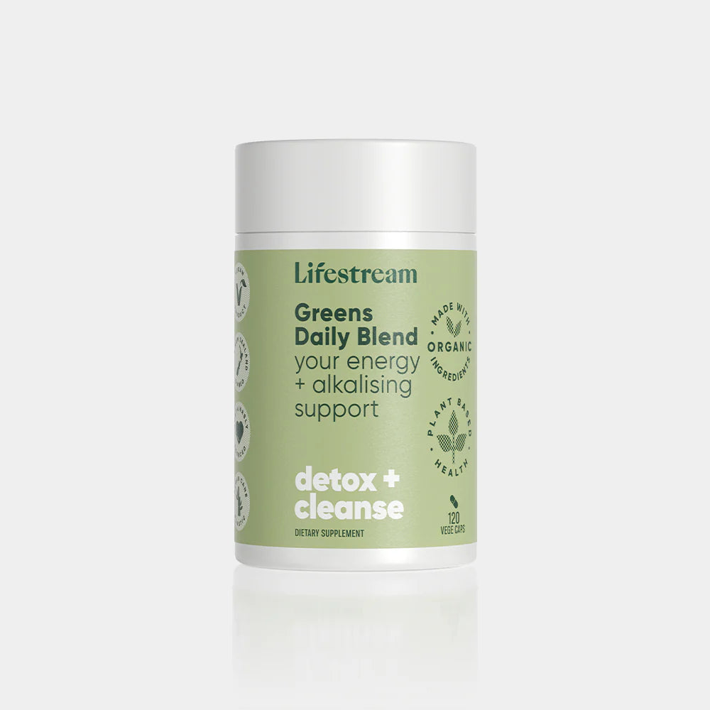 Lifestream Greens Daily Blend 120VEGE CAPs