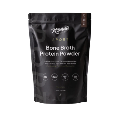Mitchell's Sport Bone Broth Protein Powder Chocolate 500g