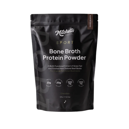 Mitchell's Sport Bone Broth Protein Powder Chocolate 500g