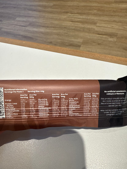 Nothing Naughty Clean Nutrition Body Bar Chocolate 44 g