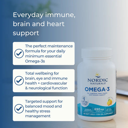 Nordic Naturals Omega-3  120sg