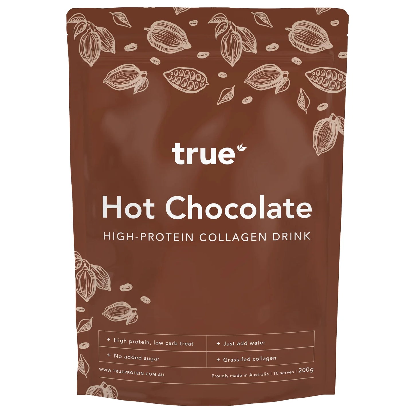 True Hot Chocolate with Collagen 200gm
