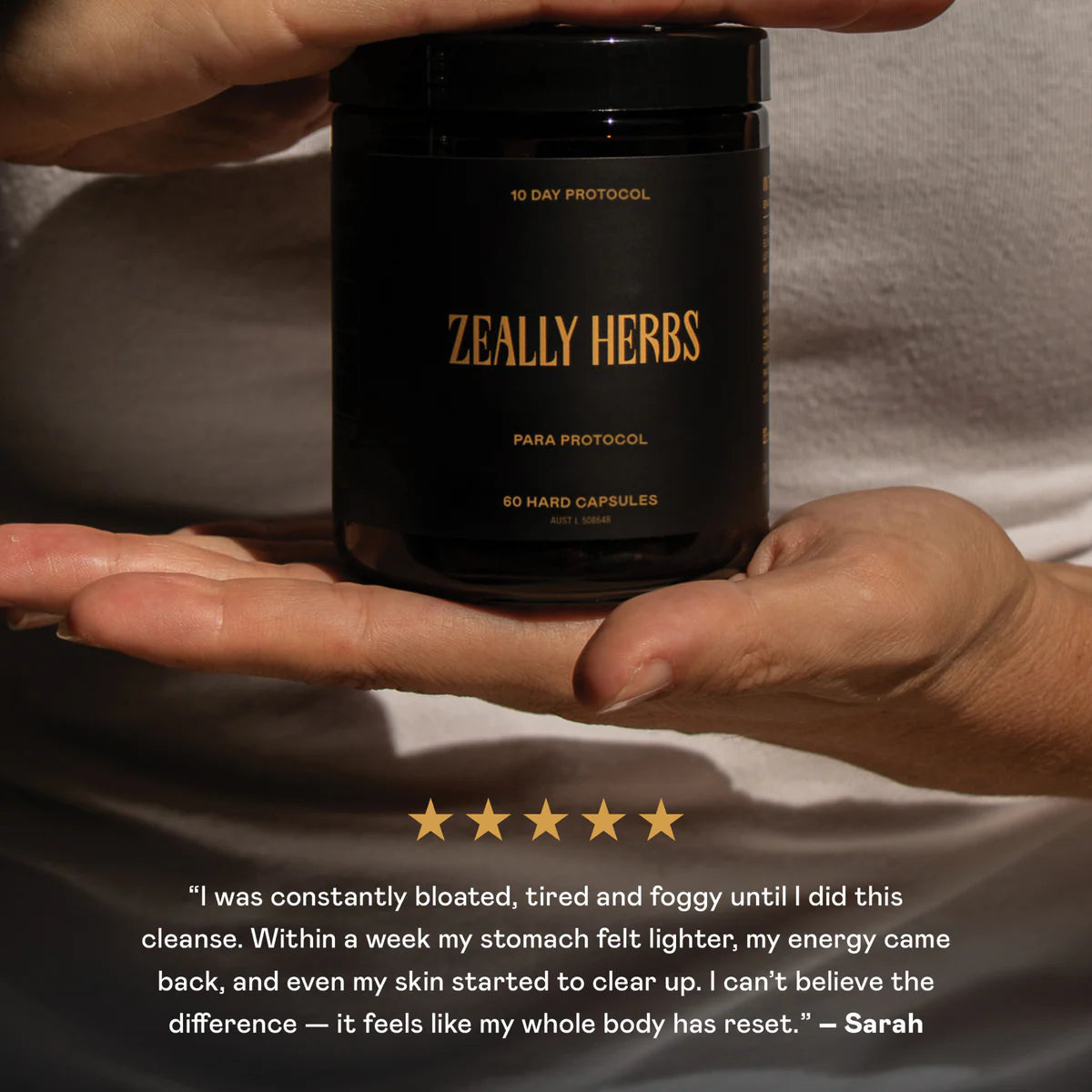 Zeally Herbs Intestinal Parasite Cleanse 60 caps