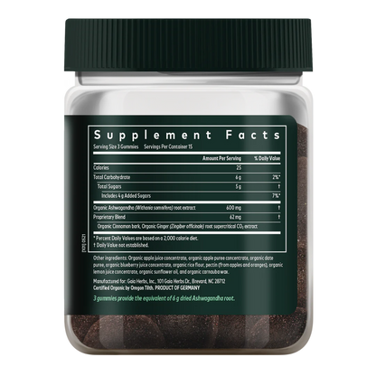Gaia Herbs Ashwagandha Gummies, 45 gummies