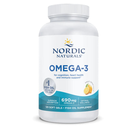 Nordic Naturals Omega-3  120sg