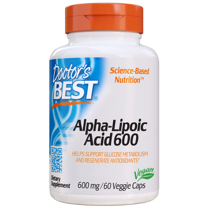 Doctor's Best Alpha-Lipoic Acid 600mg 60 vcaps