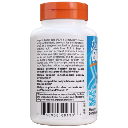 Doctor's Best Alpha-Lipoic Acid 600mg 60 vcaps
