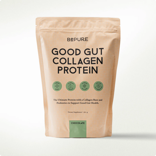 Bepure Good Gut Collagen Protein Choc Refill 560gm