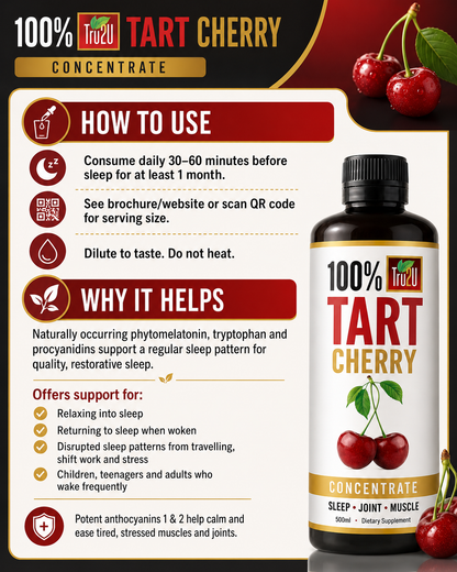 Tru2U Tart Cherry 500ml
