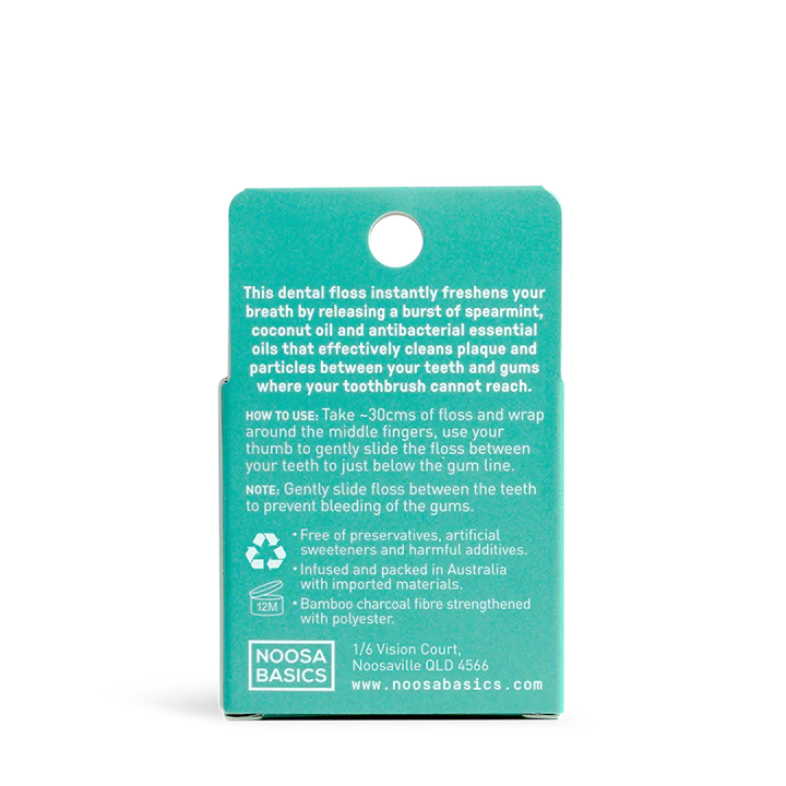 Noosa Basics Dental Floss Spearmint 35m