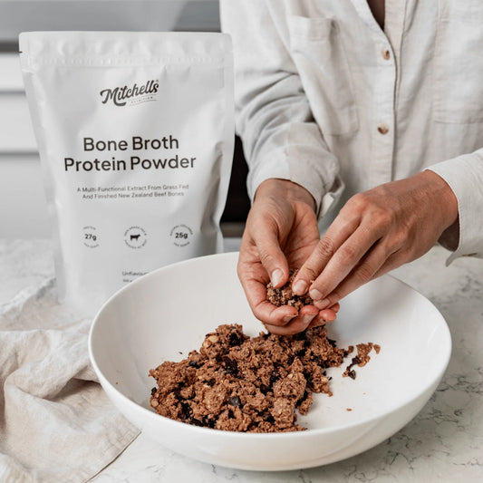 Mitchell's Bone Broth Protein Powder unflavoured 500gm