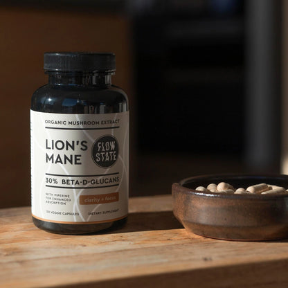 Flow State Lion's Mane 120 veg caps