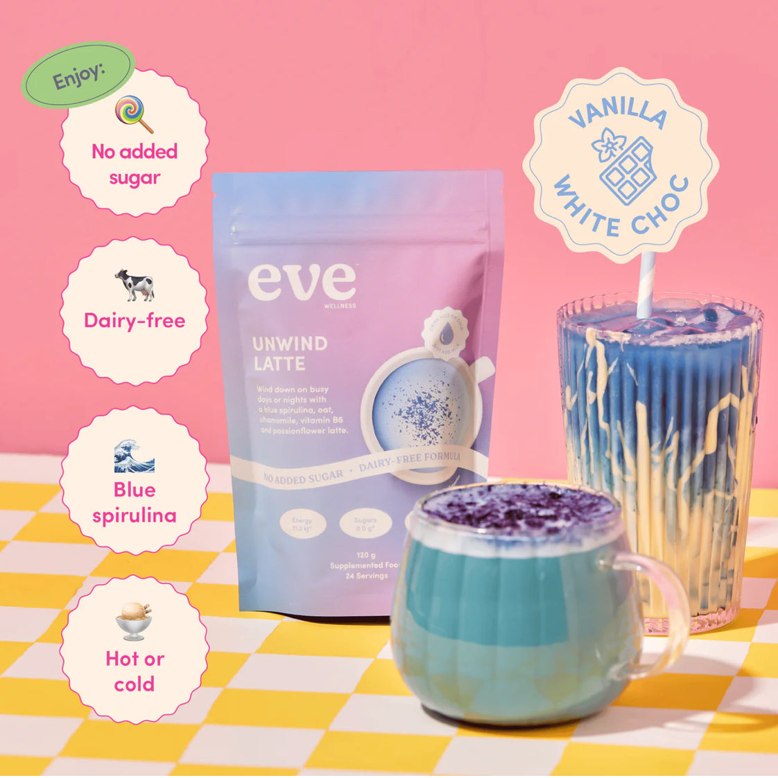EVE Unwind Latte 120gm