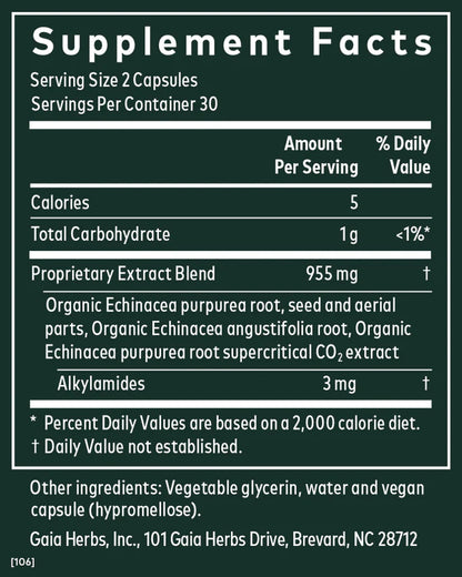 Gaia Echinacea Supreme 60vc