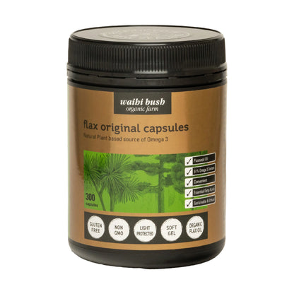 Waihi Bush Flax Original Capsule 300 caps